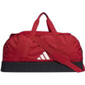 Czerwona torba z podwójnym dnem adidas Tiro League Duffel IB8656