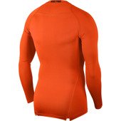 Koszulka termoaktywna Nike Pro Top Compression 838077-819 pomarańczowa