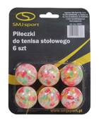 Piłeczki do ping ponga SMJ Sport 13012 outdoor kpl. 6szt.