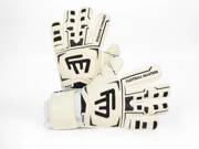 RĘKAWICE BRAMKARSKIE FOOTBALL MASTERS CLIMA WHITE CONTACT GRIP NC JUNIOR