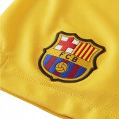 Żółte spodenki piłkarskie Nike FC Barcelona Breathe Stadium AO1942-726